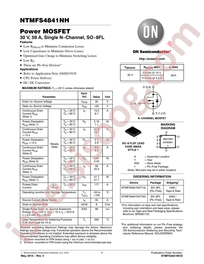 NTMFS4841NH