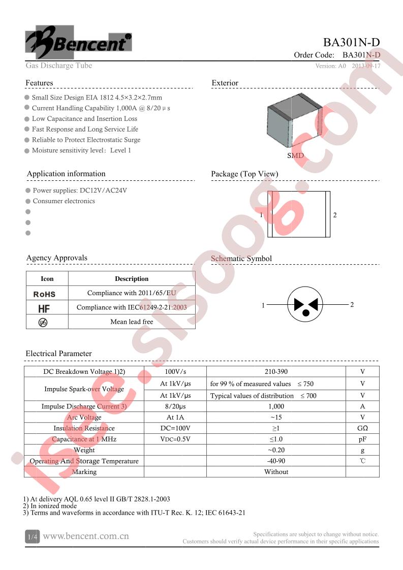 BA301N-D