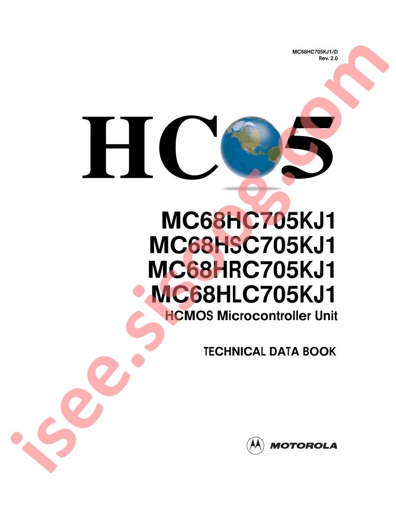 MC68HC705KJ1