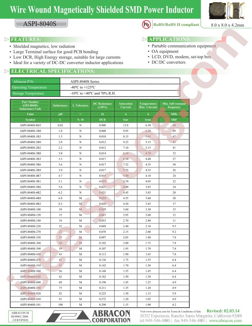 ASPI-8040S-1R5