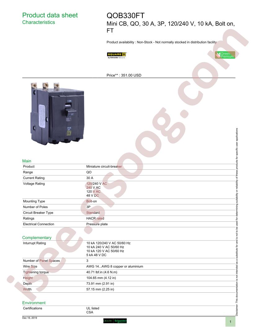 QOB330FT