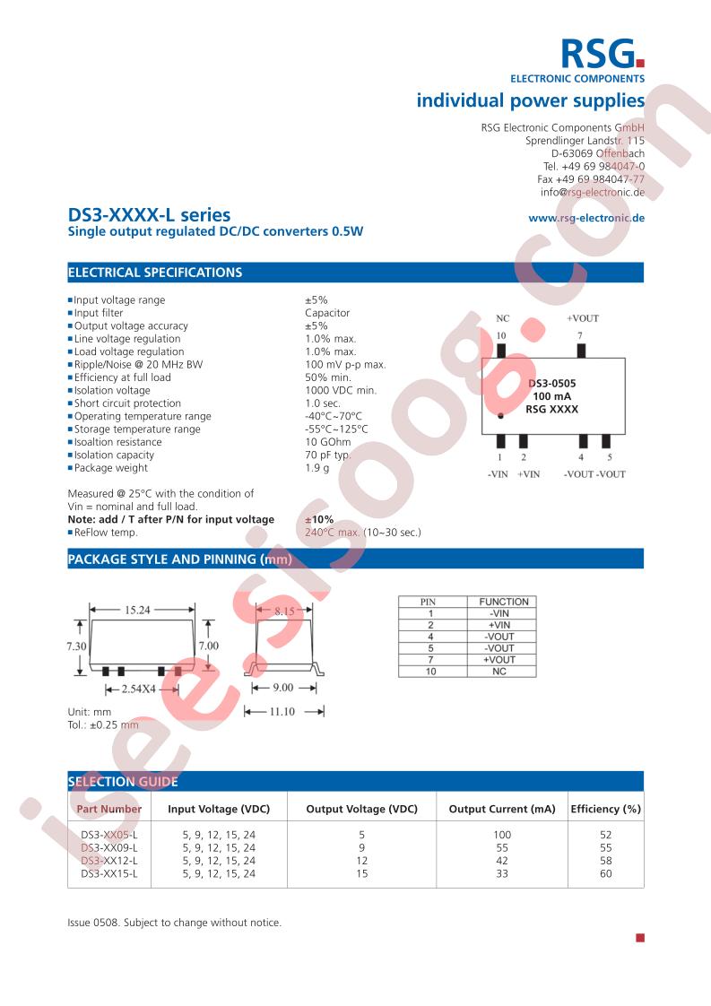 DS3-XX05-L