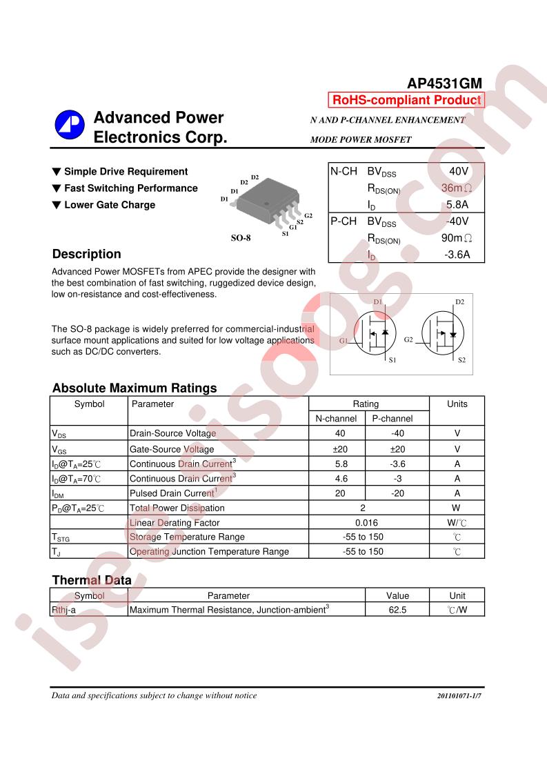 AP4531GM