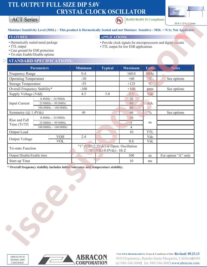 ACT-31818MHZ-H-F