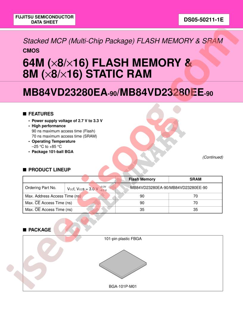 MB84VD23280EA