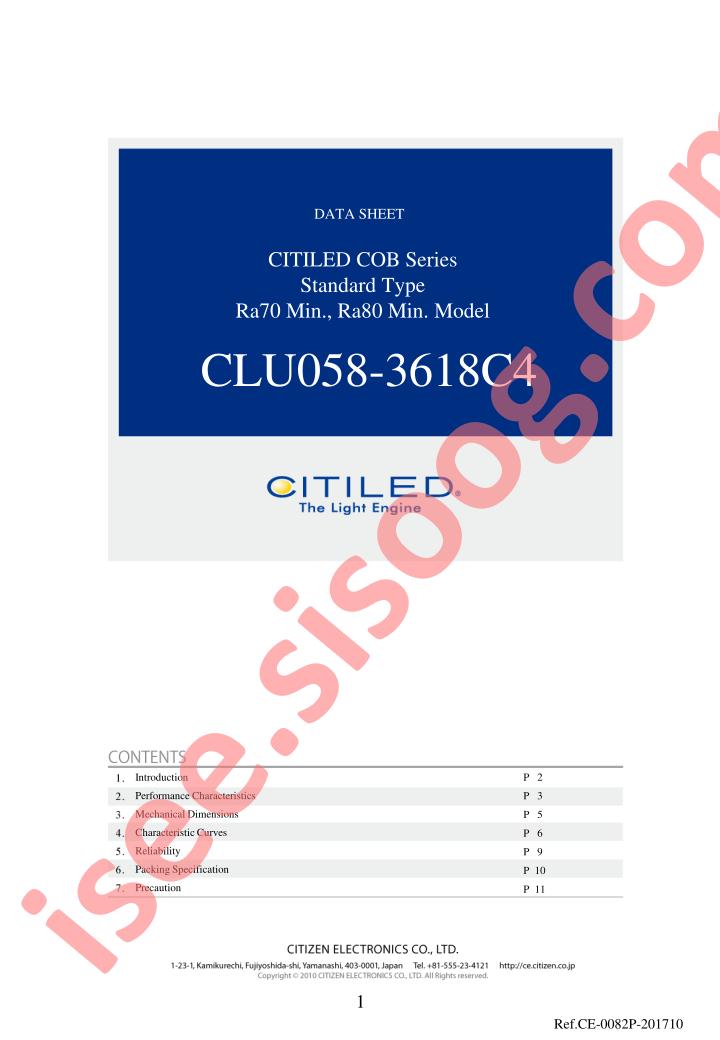 CLU058-3618C4-30AL7M4-F1