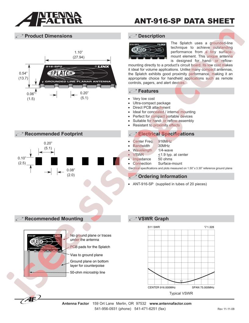 ANT-916-SP