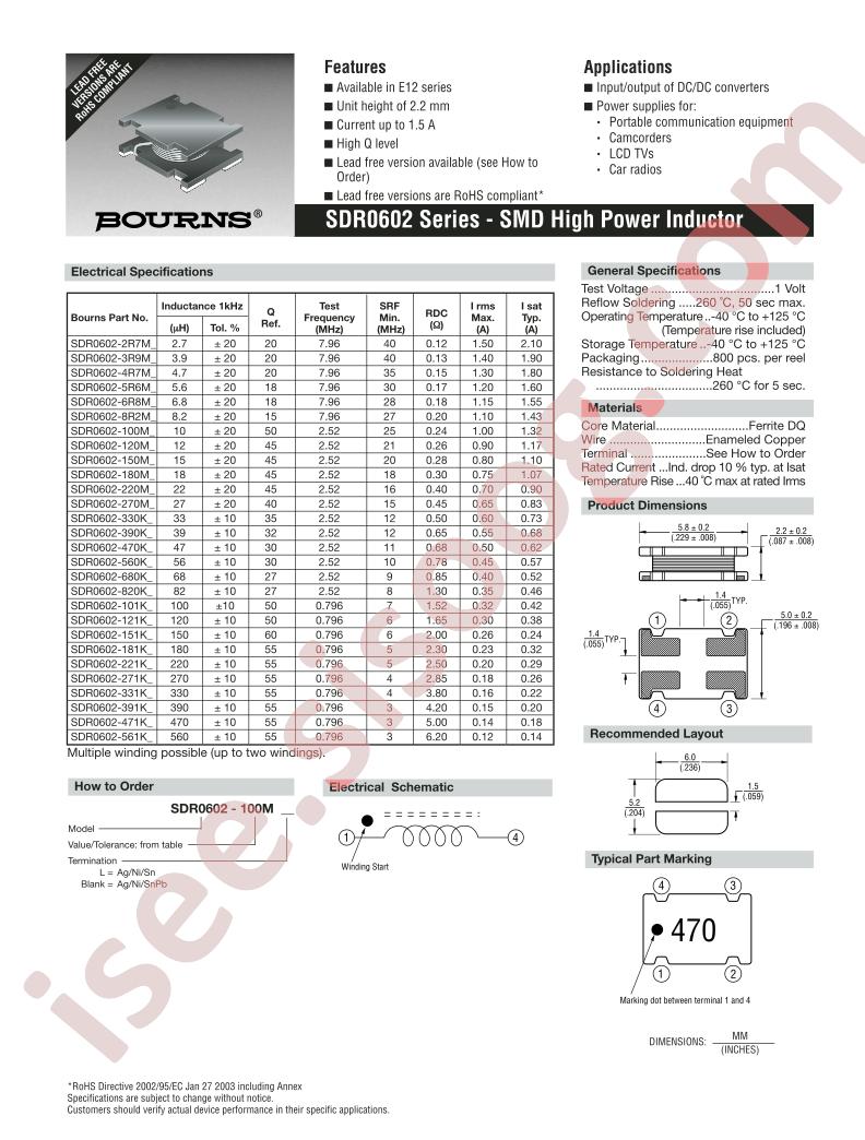 SDR0602-101K