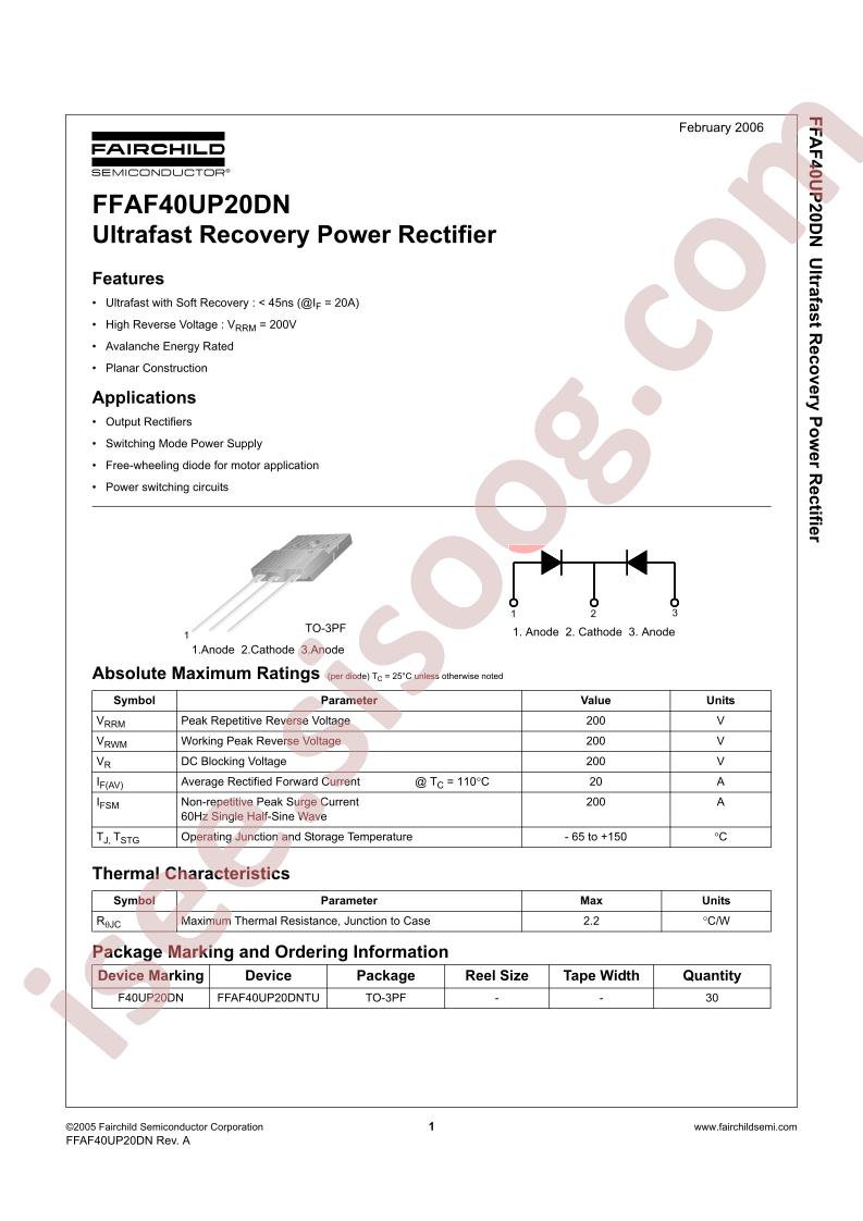 FFAF40UP20DN