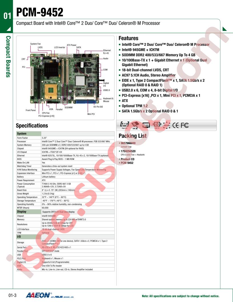 PCM-9452