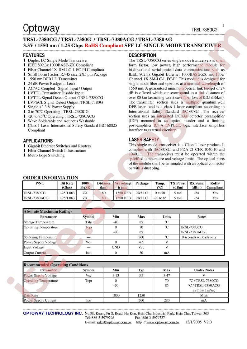 TRSL-7380ACG