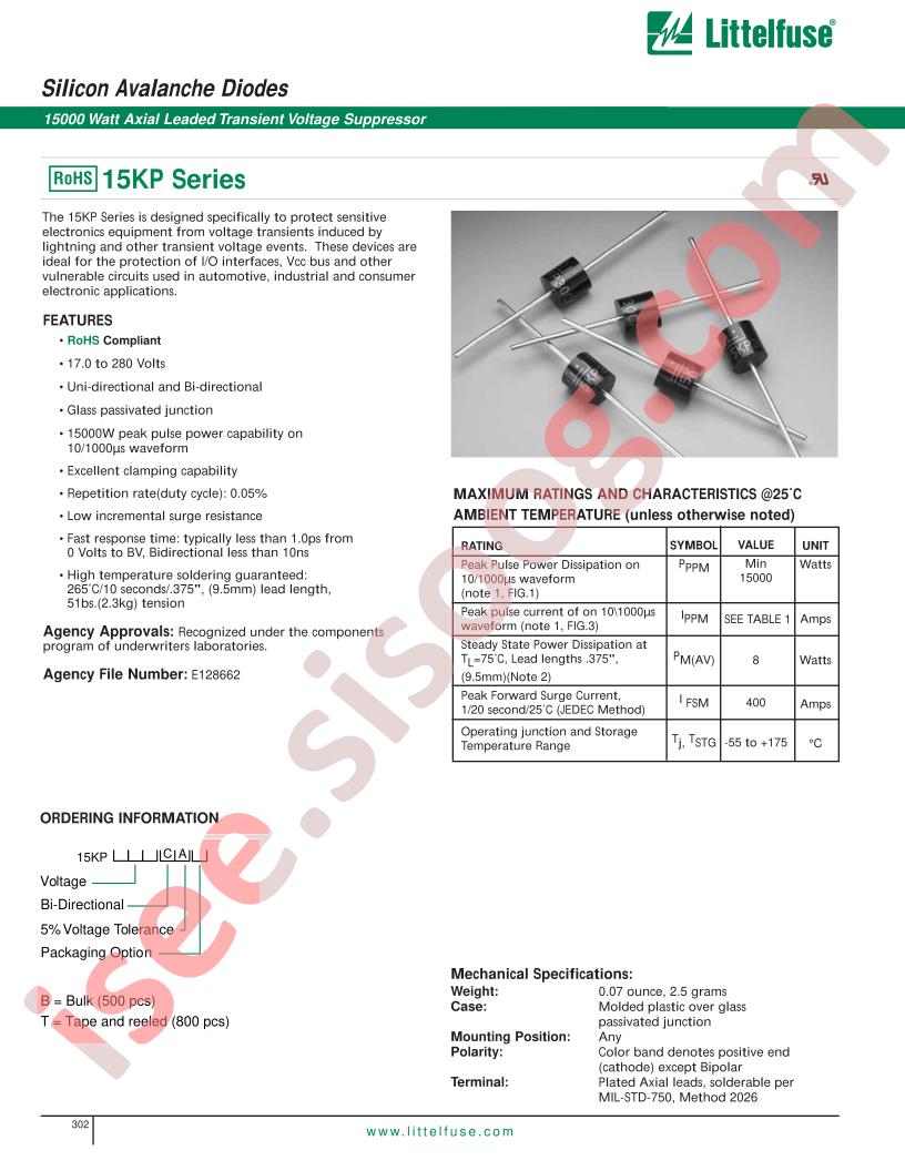 15KP150A