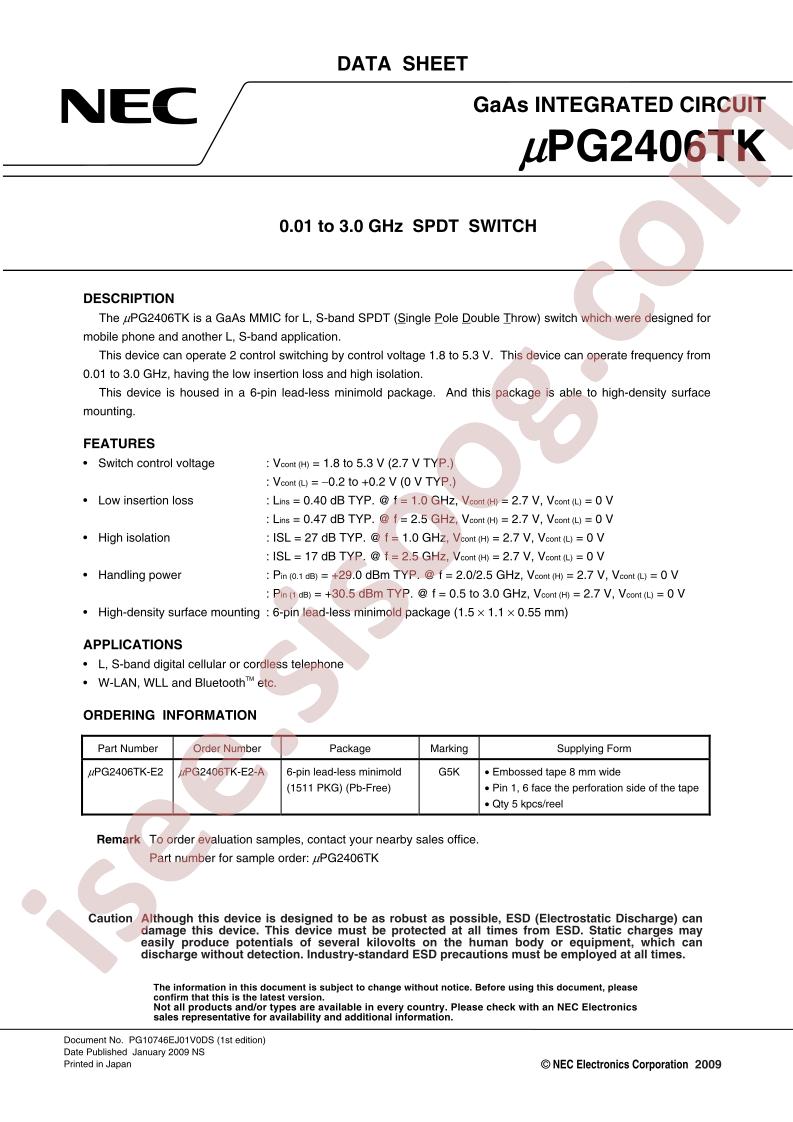 UPG2406TK