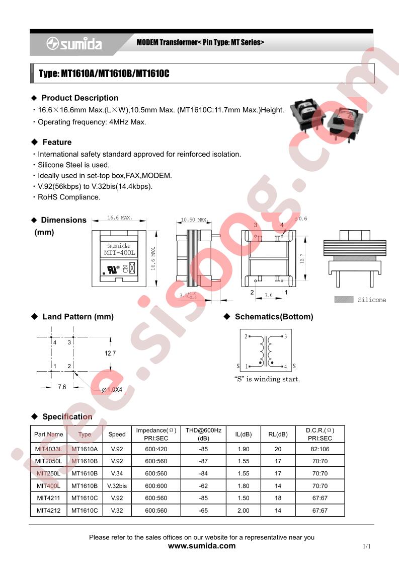 MT1610B