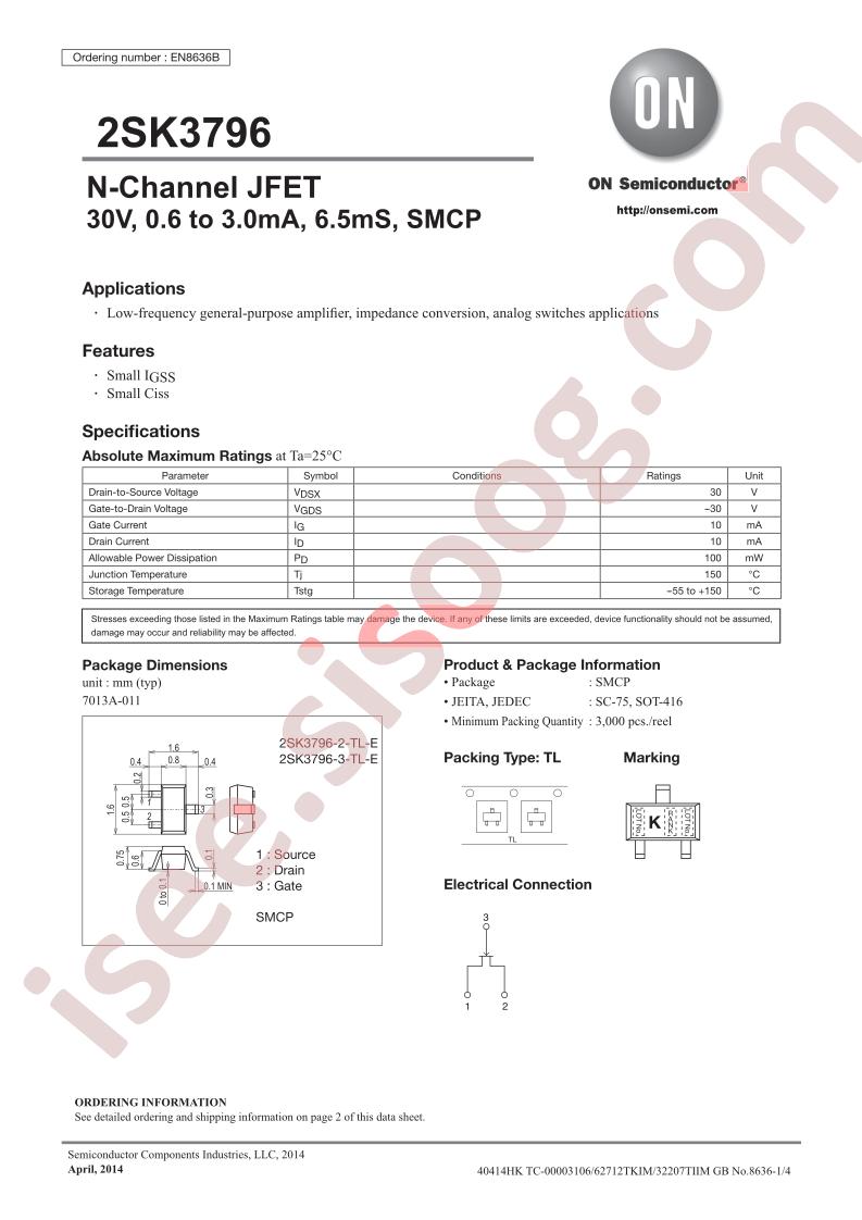 2SK3796-2-TL-E