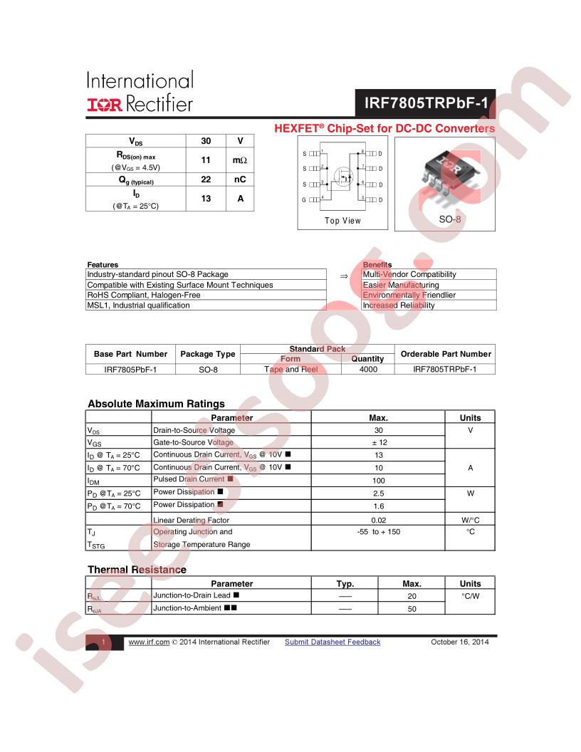 IRF7805PBF-1