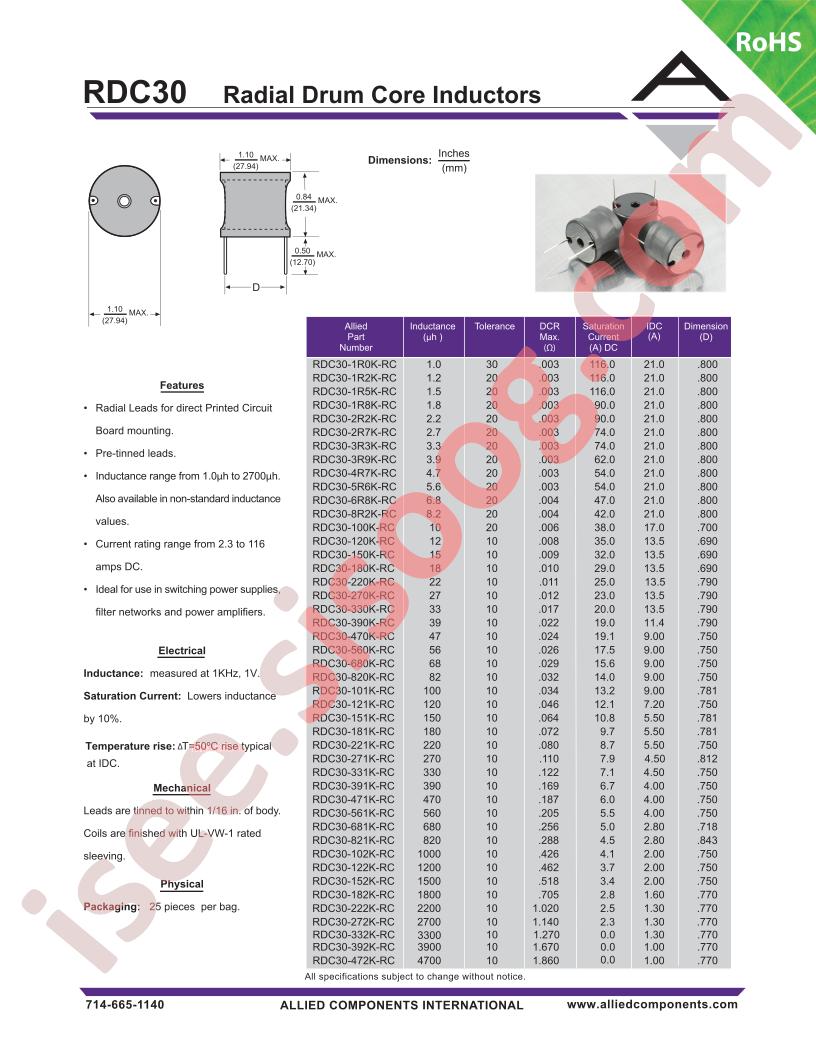 RDC30-121K-RC