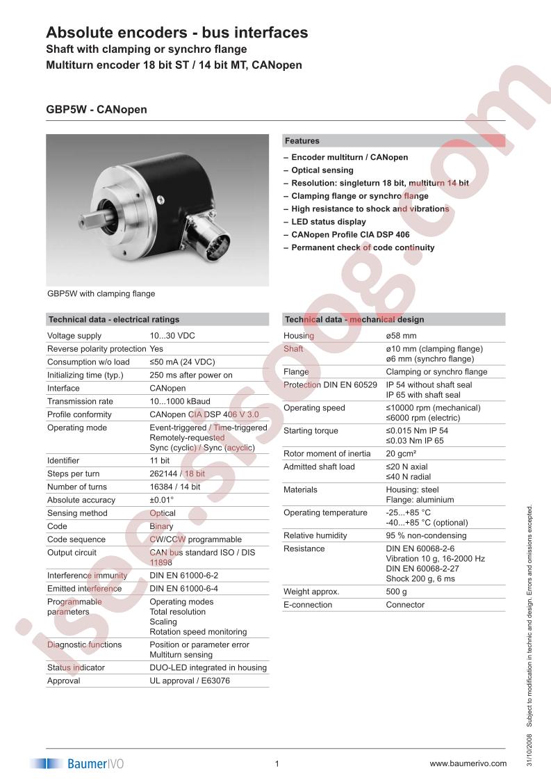GBP5W.010D316