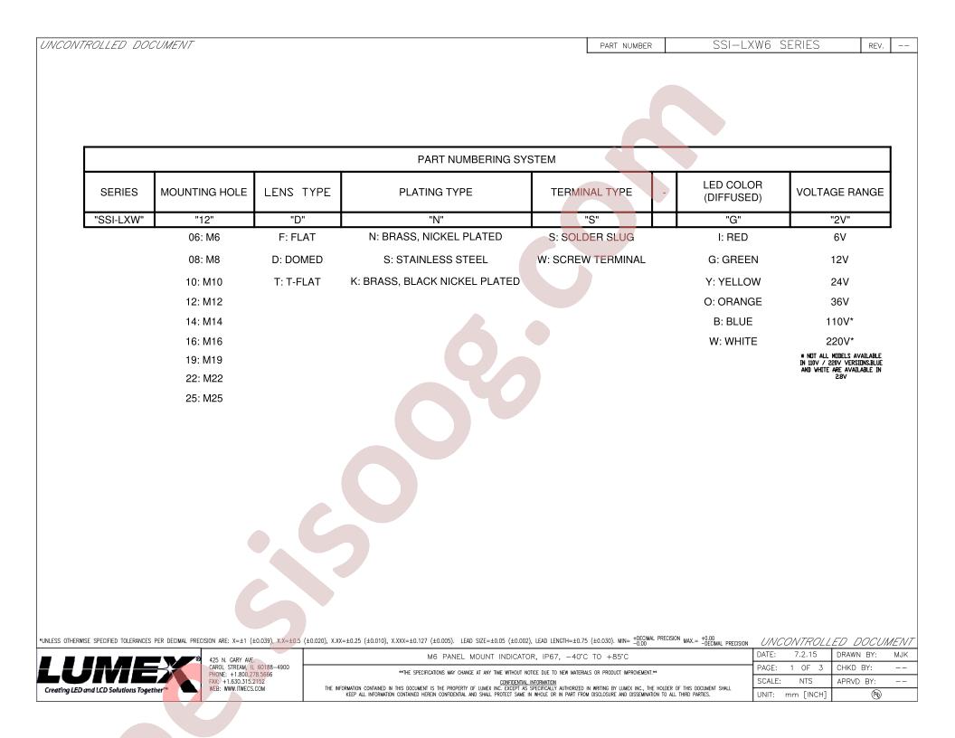 SSI-LXW06DNS-I12V