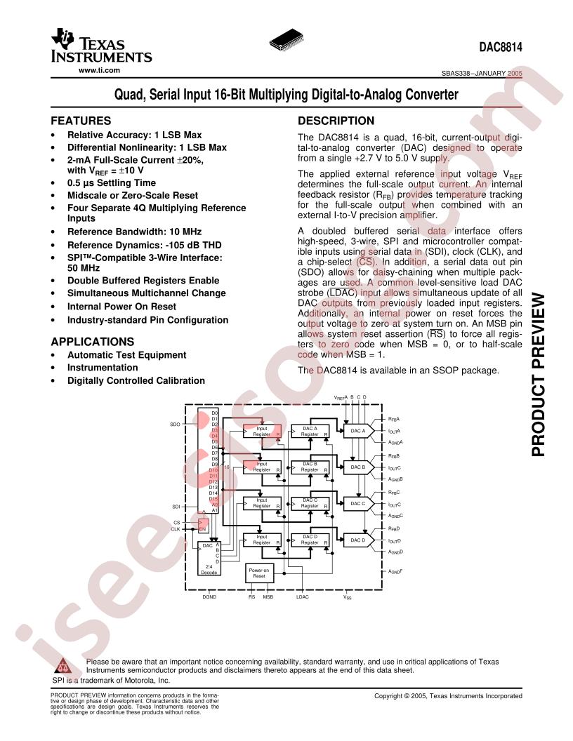 DAC8814IBDB