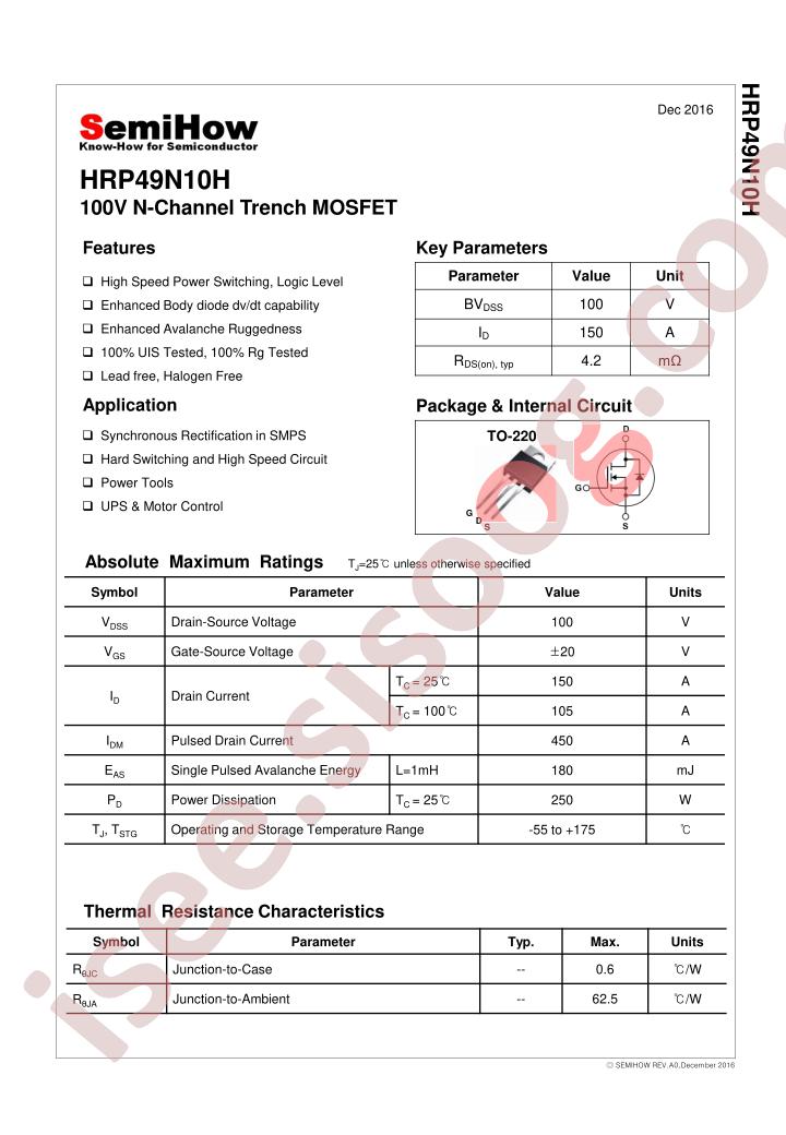 HRP49N10H