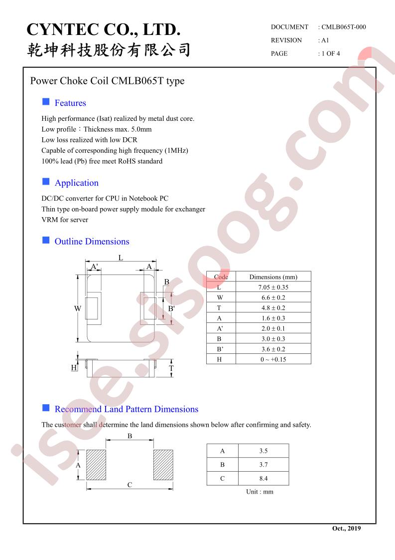 CMLB065T-100MS