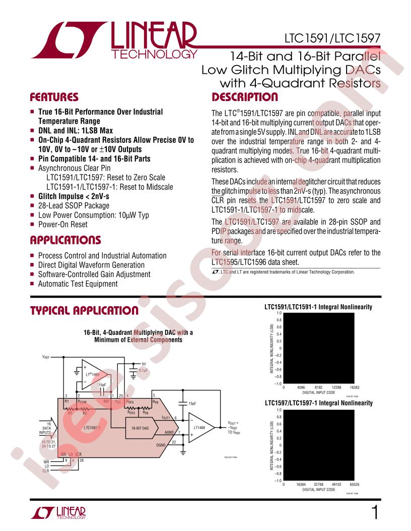 LTC1597-1BIN