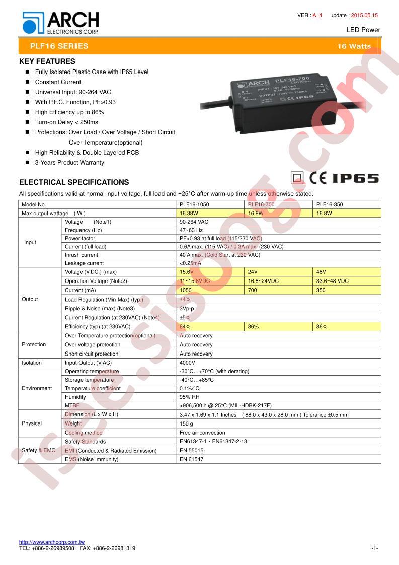 PLF16-700