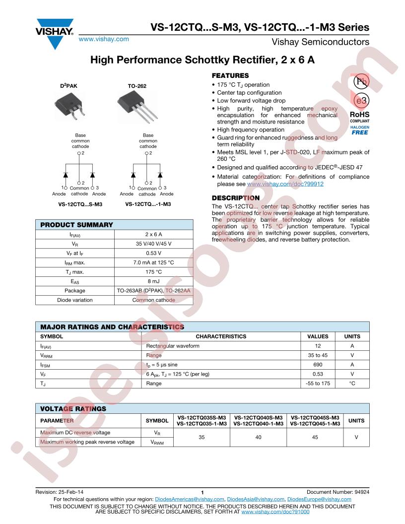 VS-12CTQ045S-M3