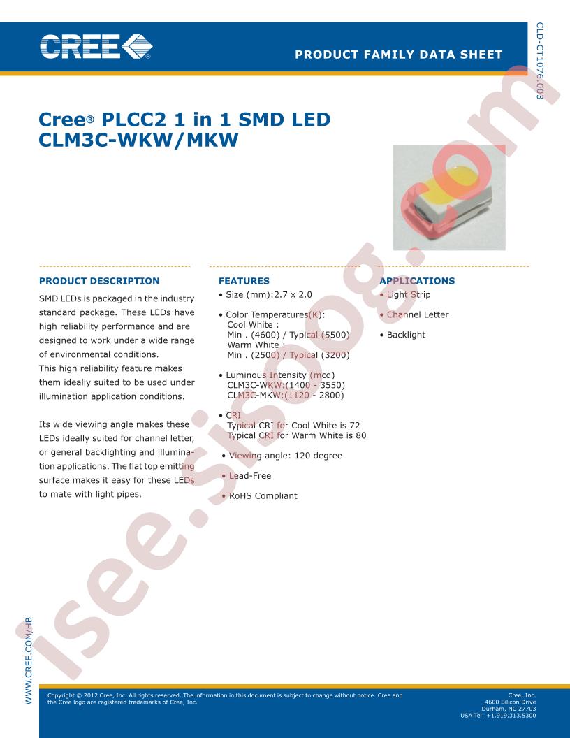 CLM3C-MKW-CWAXB233