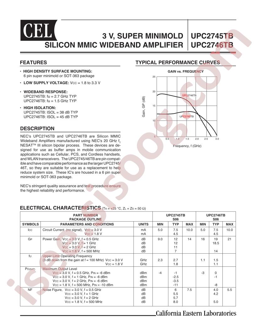 UPC2745TB