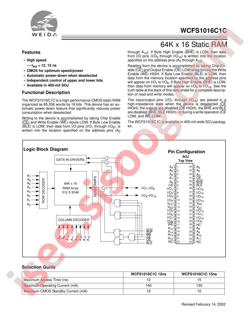 WCFS1016C1C