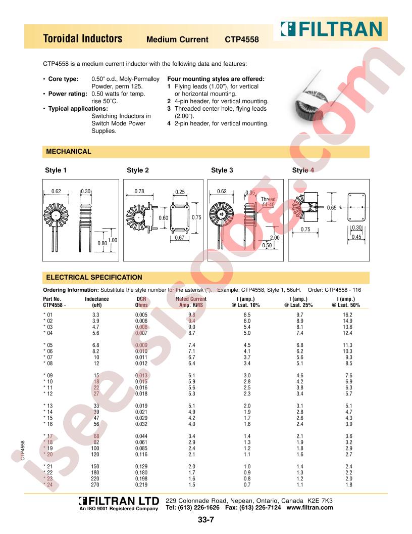 CTP4558-12