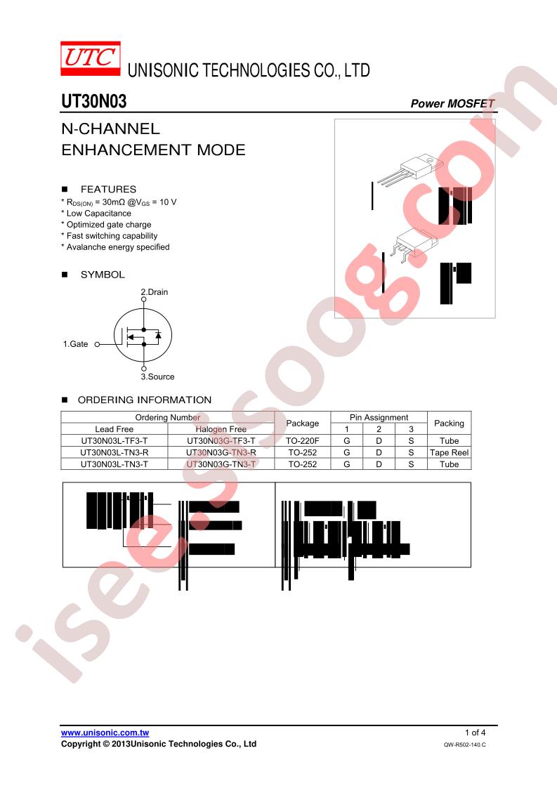 UT30N03G-TF3-T