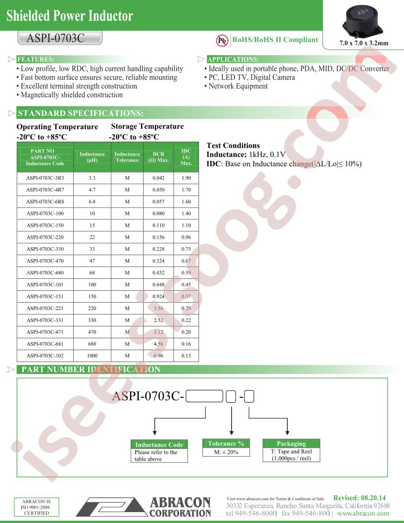 ASPI-0703C-330