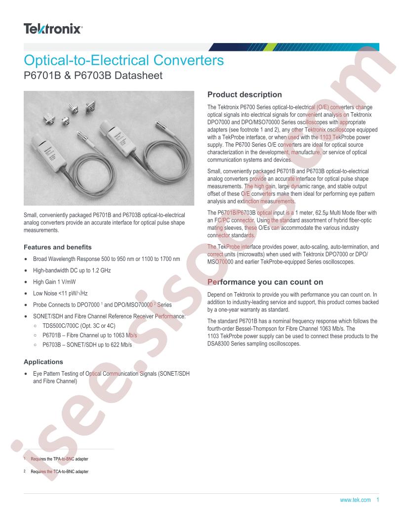 P6701B