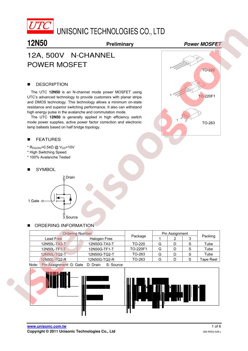 12N50G-TQ2-T