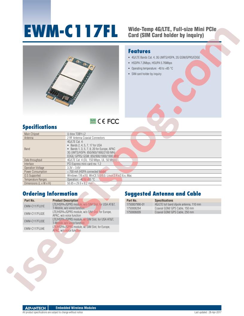 EWM-C117FL
