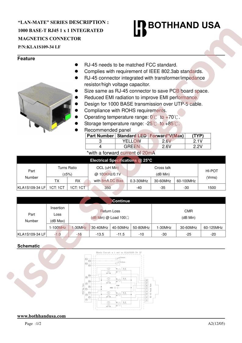 KLA1S109-34-LF