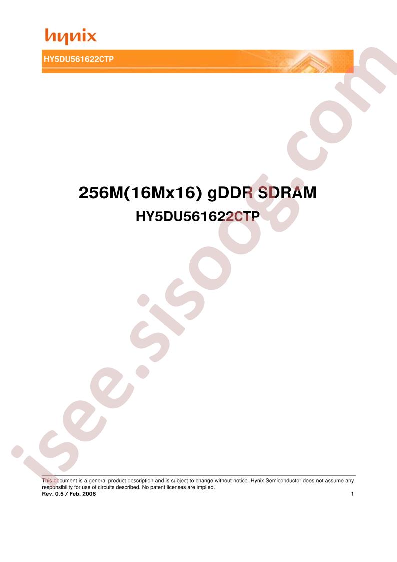 HY5DU561622CTP-4