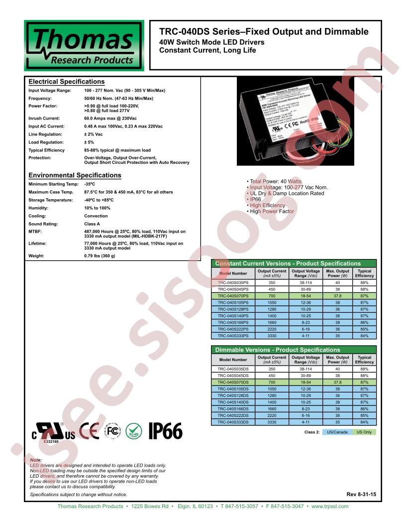 TRC-040S045DS