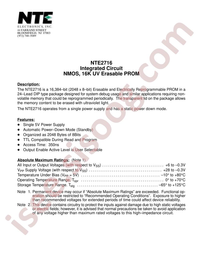 NTE2716