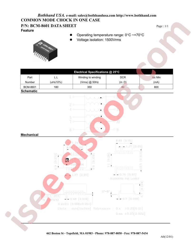 BCM-8601