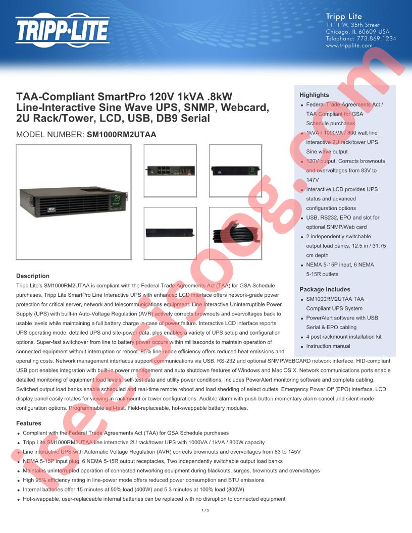 SM1000RM2UTAA
