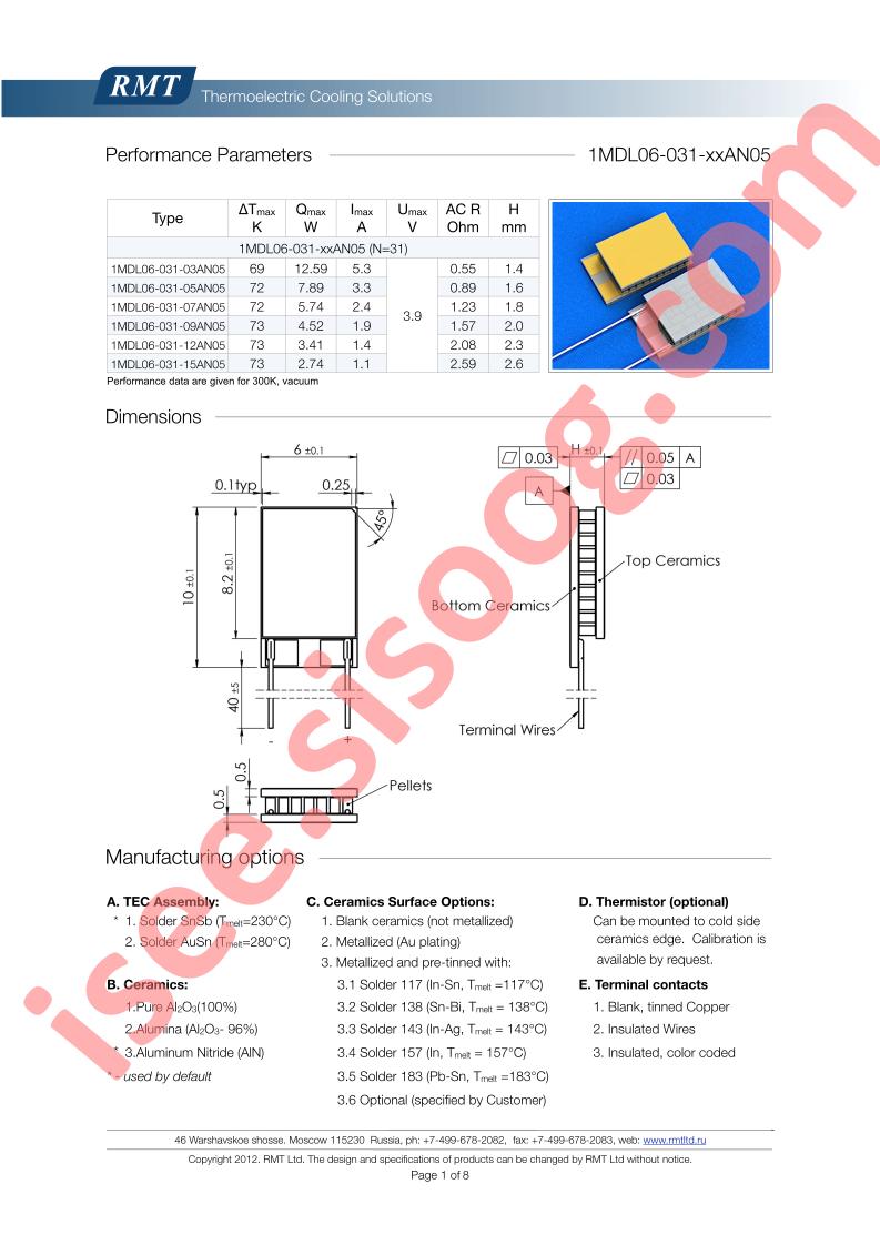 1MDL06-031-03AN05