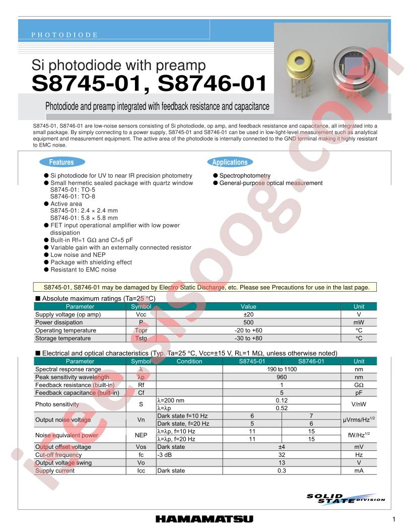 S8745-01