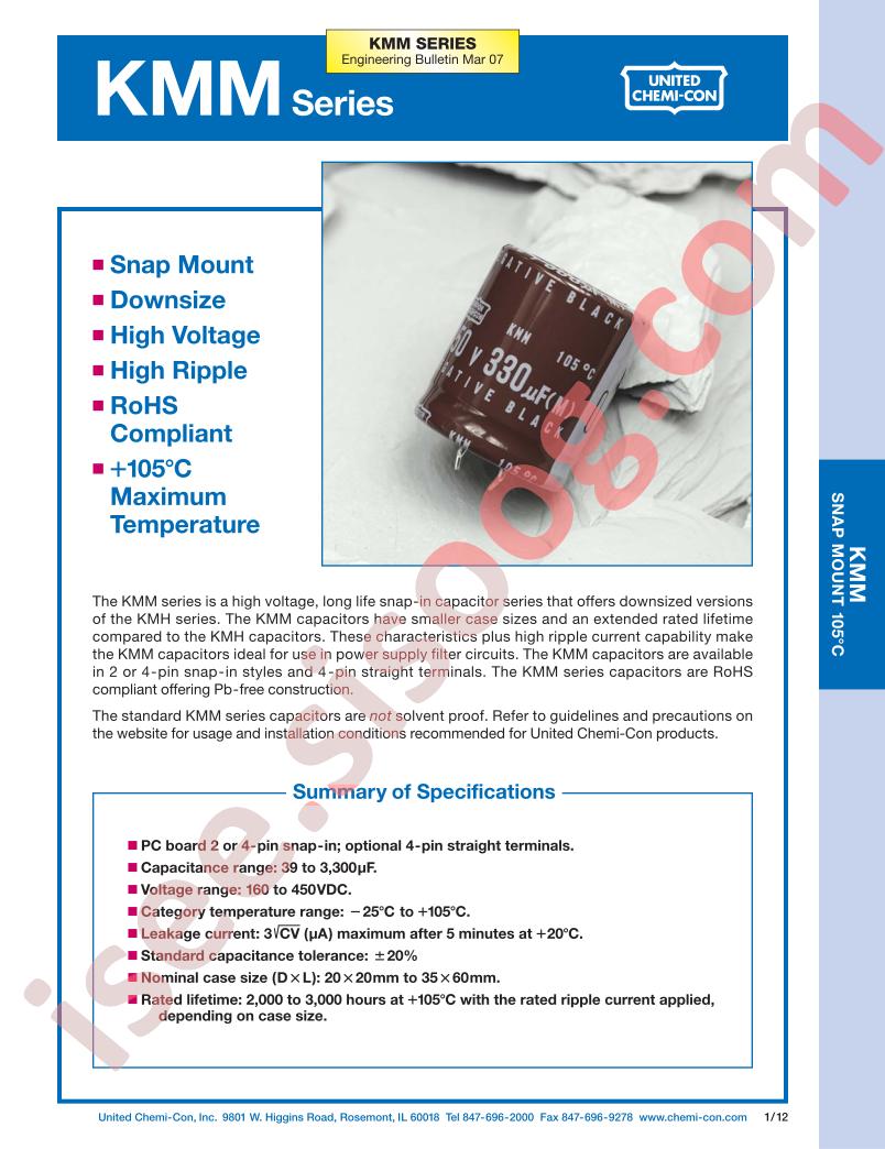 EKMM161VSN152MQ60T