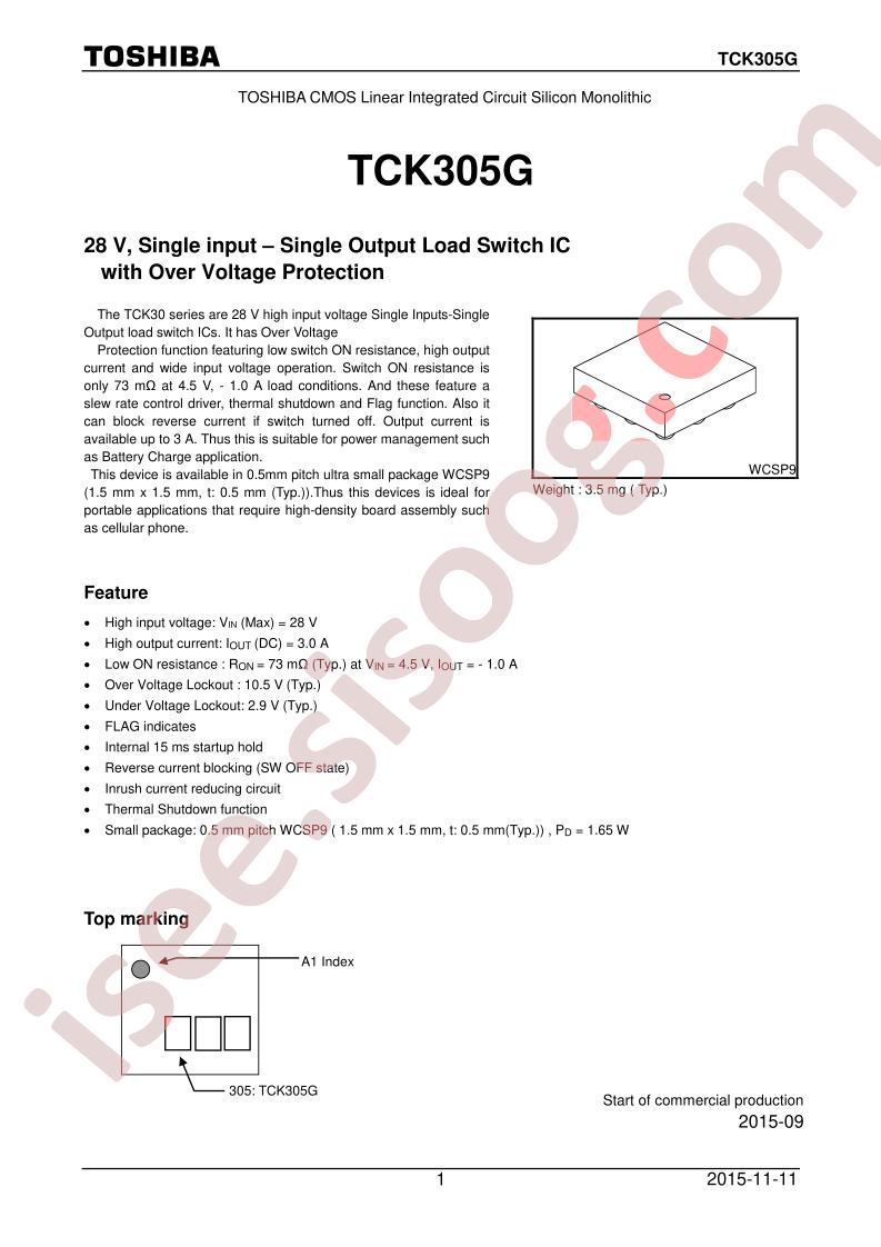 TCK305G