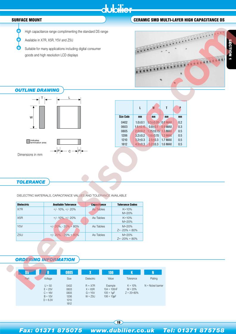 DSB0603R106ZN