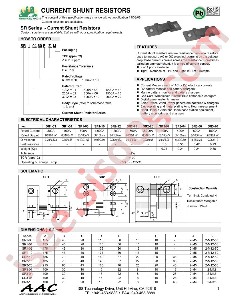 SR3-01100FZM